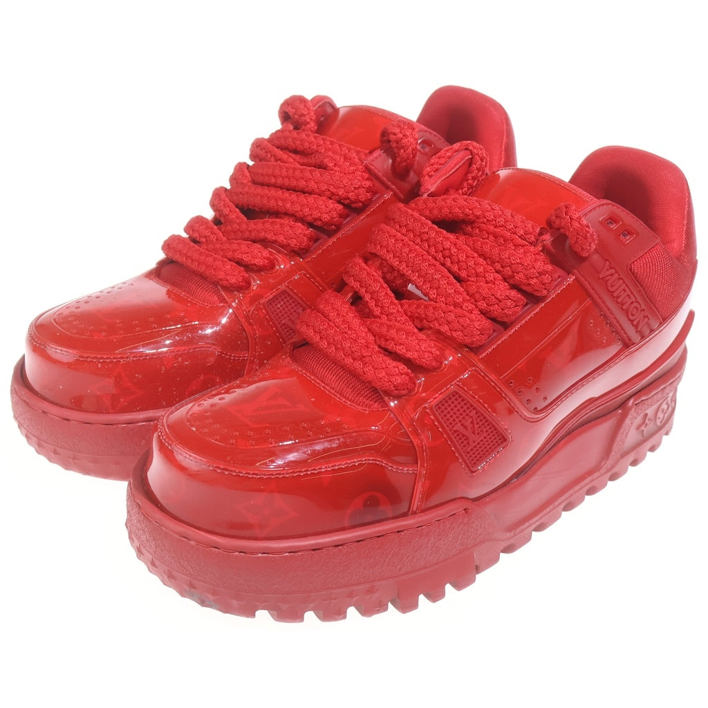 LOUIS VUITTON(ルイヴィトン) LV Maxi Trainer モノグラム マキシ トレーナー ローカットスニーカー レッド 1AH VL1214