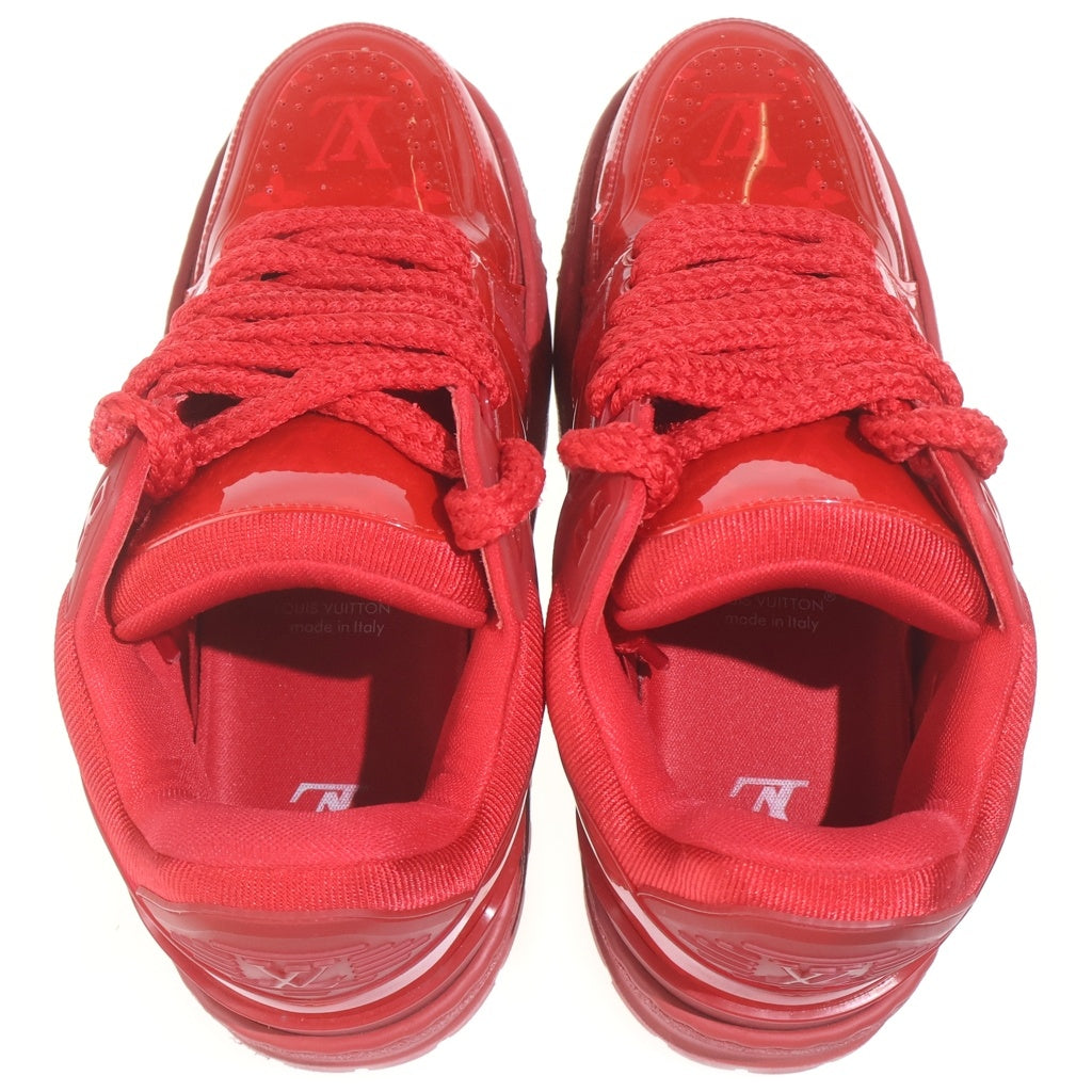 LOUIS VUITTON(ルイヴィトン) LV Maxi Trainer モノグラム マキシ トレーナー ローカットスニーカー レッド 1AH VL1214