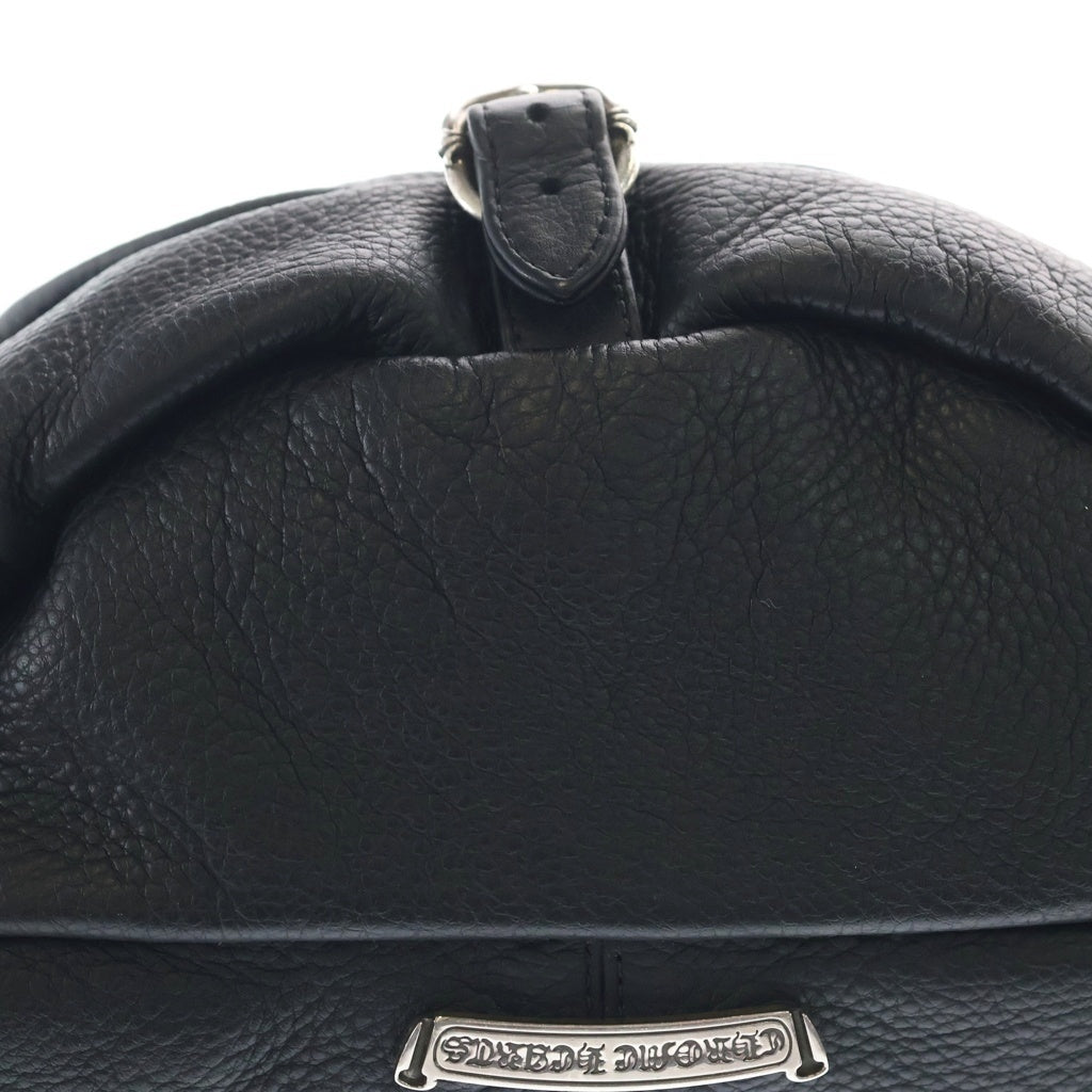CHROME HEARTS(クロムハーツ) #1 SNAT PACK スナットパック ダガージップ ガンスリンガーベルト レザーウエストバッグ ブラック