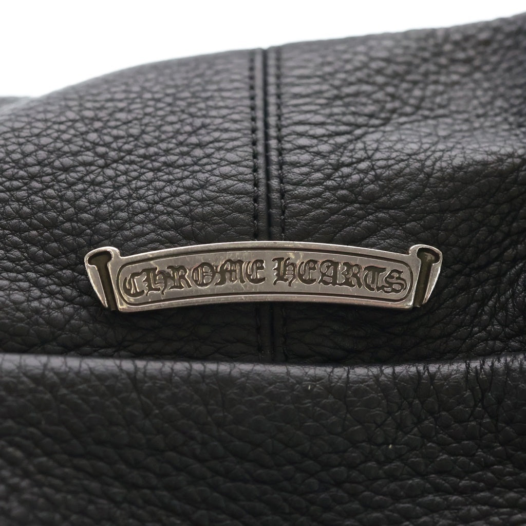CHROME HEARTS(クロムハーツ) #1 SNAT PACK スナットパック ダガージップ ガンスリンガーベルト レザーウエストバッグ ブラック