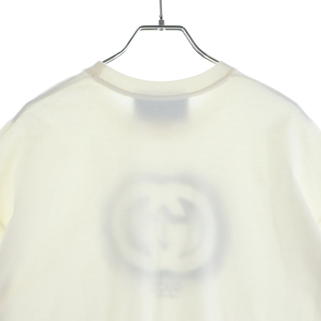 GUCCI(グッチ) 24SS インターロッキングGプリント クルーネック 半袖Tシャツ ホワイト 768462 XJF66