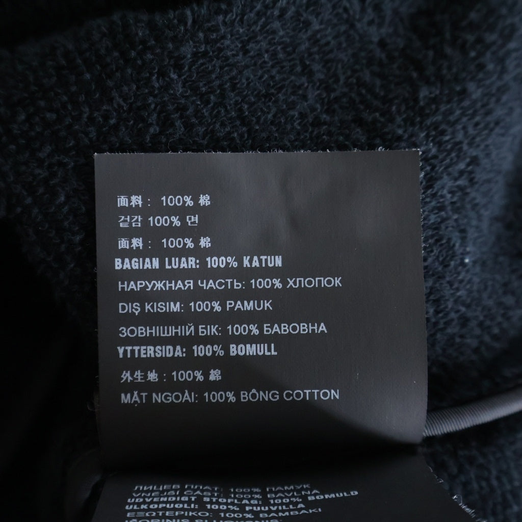 PRADA(プラダ) Terry Bowling Shirt トライアングルロゴ テリー ボウリング シャツ ブラック SC559 S212 1ZR3