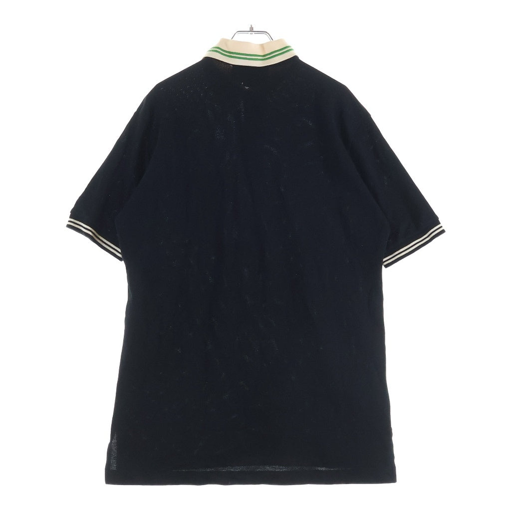 GUCCI(グッチ) Inter LockingG Polo Shirts インターロッキングG コットン ポロシャツ ブラック 658067 XJDI2