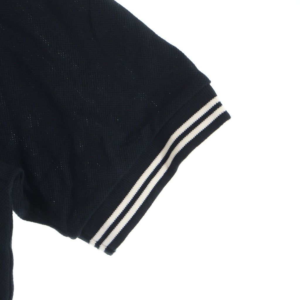 GUCCI(グッチ) Inter LockingG Polo Shirts インターロッキングG コットン ポロシャツ ブラック 658067 XJDI2