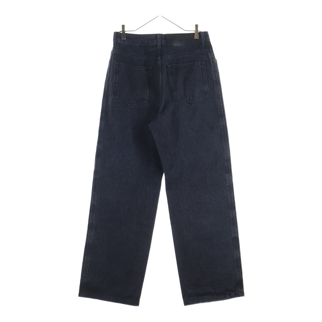 LOEWE(ロエベ) ANAGRAM BAGGY JEANS アナグラムバギージーンズ ブラックデニムパンツ ブラック H526Y11W27