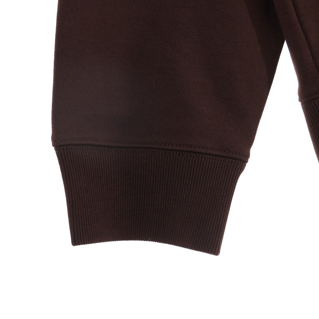 LOEWE(ロエベ) ANAGRAM PATCH POCKET HOODIE アナグラムパッチポケットフーディ プルオーバーパーカー ボルドー H526Y25X30