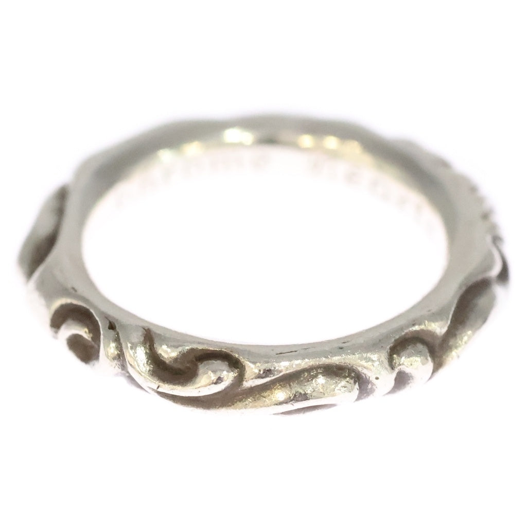 CHROME HEARTS(クロムハーツ) SCRL BAND スクロールバンド リング シルバー BCA351