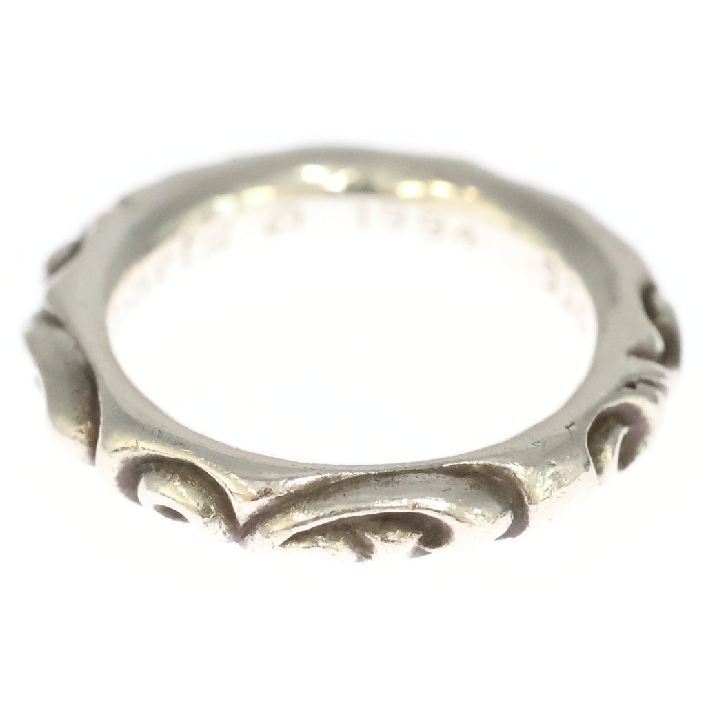 CHROME HEARTS(クロムハーツ) SCRL BAND スクロールバンド リング シルバー BCA351