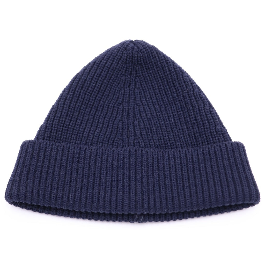 Maison Margiela(メゾンマルジェラ) 21AW 4ステッチ ニットキャップ ビーニー ネイビー S50TC0051