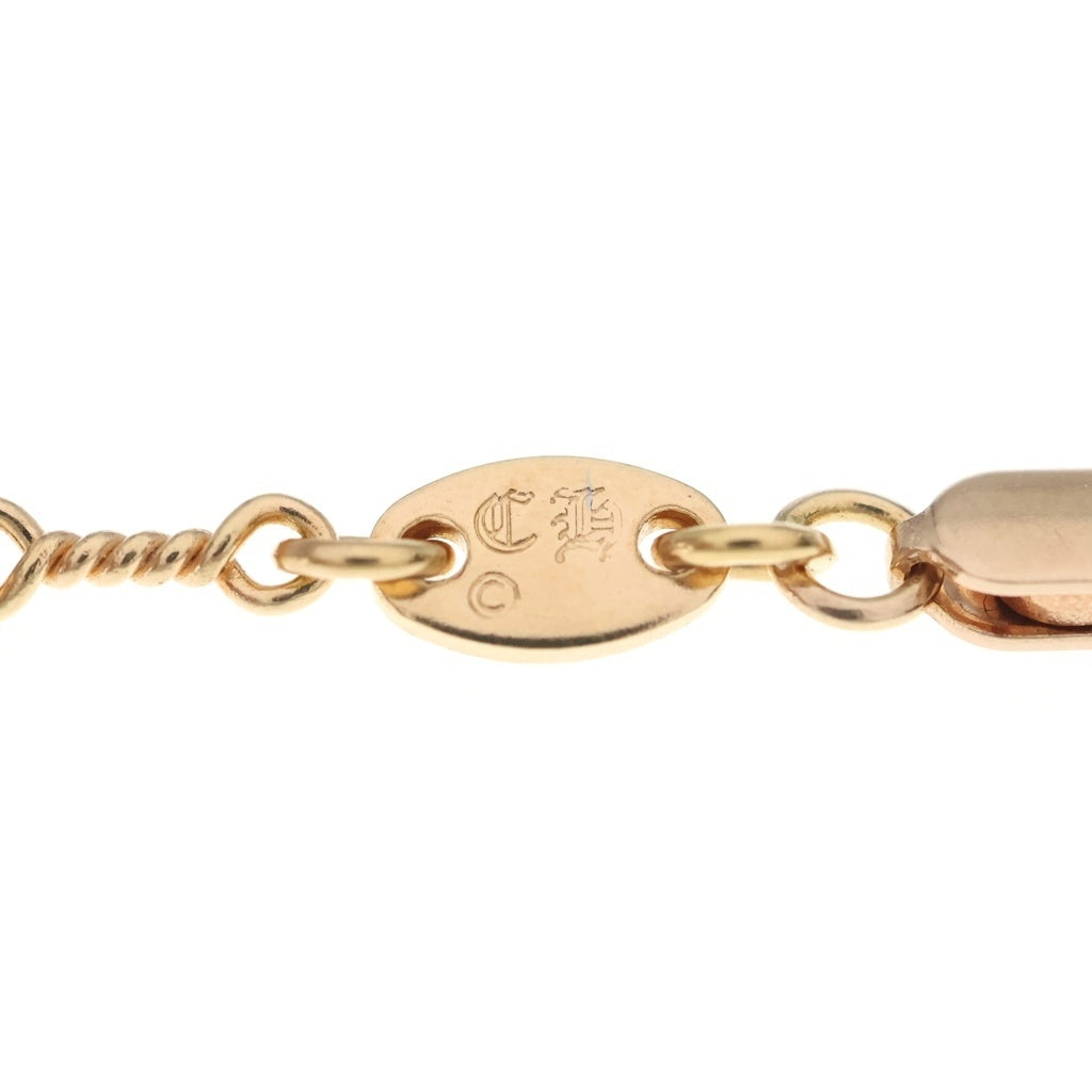 CHROME HEARTS(クロムハーツ) 22K NECKCHAIN T24 ツイストチェーンネックレス 24inch ゴールド