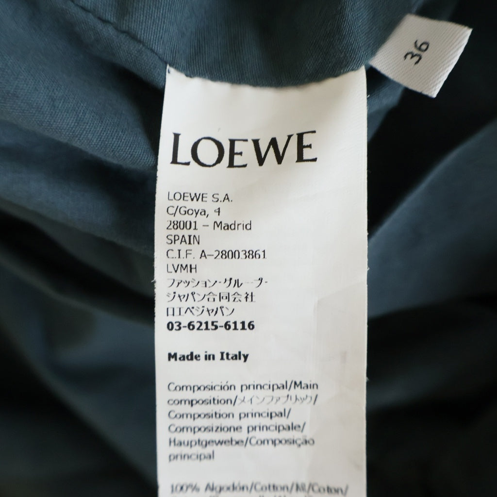 LOEWE(ロエベ) Balloon Jacket コットン バルーン ジャケット カーキ S540Y02XBB