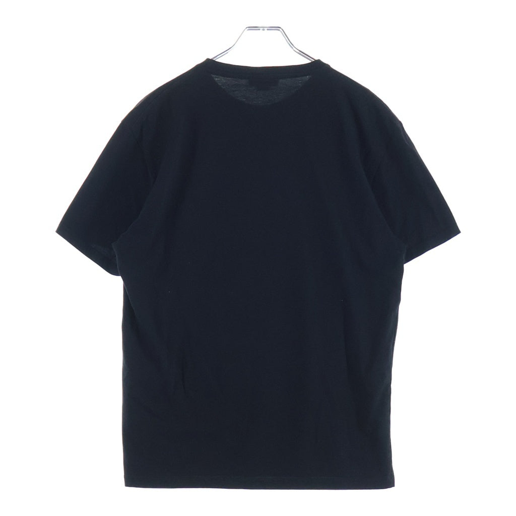 Alexander McQueen(アレキサンダーマックイーン) グラフィチィロゴプリント クルーネック 半袖Tシャツ ブラック 622104 QTAAC