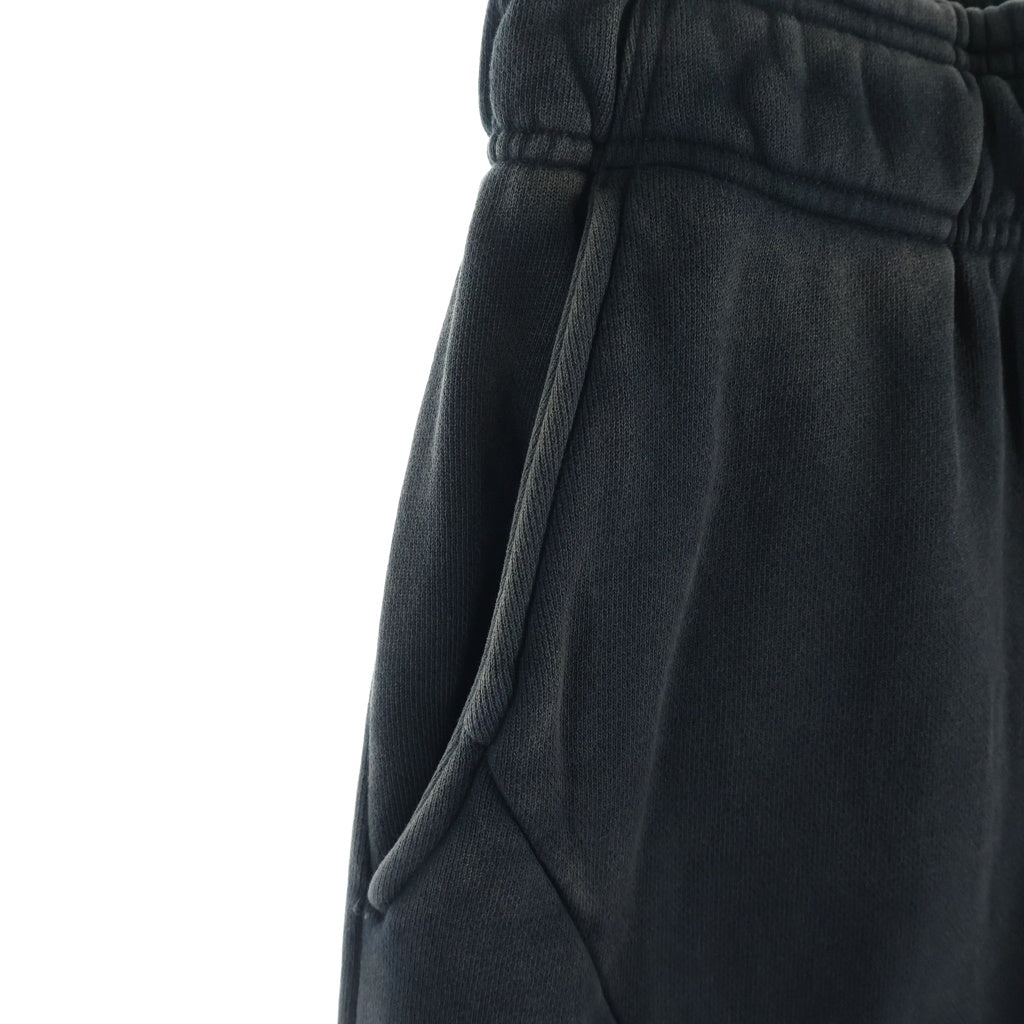entire studios(エンタイア スタジオ) FULL SWEATPANT ウォッシュ加工 コットン スウェットパンツ チャコールグレー ES2489