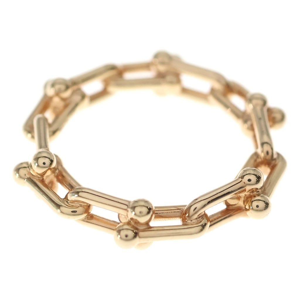 TIFFANY & Co.(ティファニー) ハードウェア マイクロリンク リング 指輪 ゴールド Au750