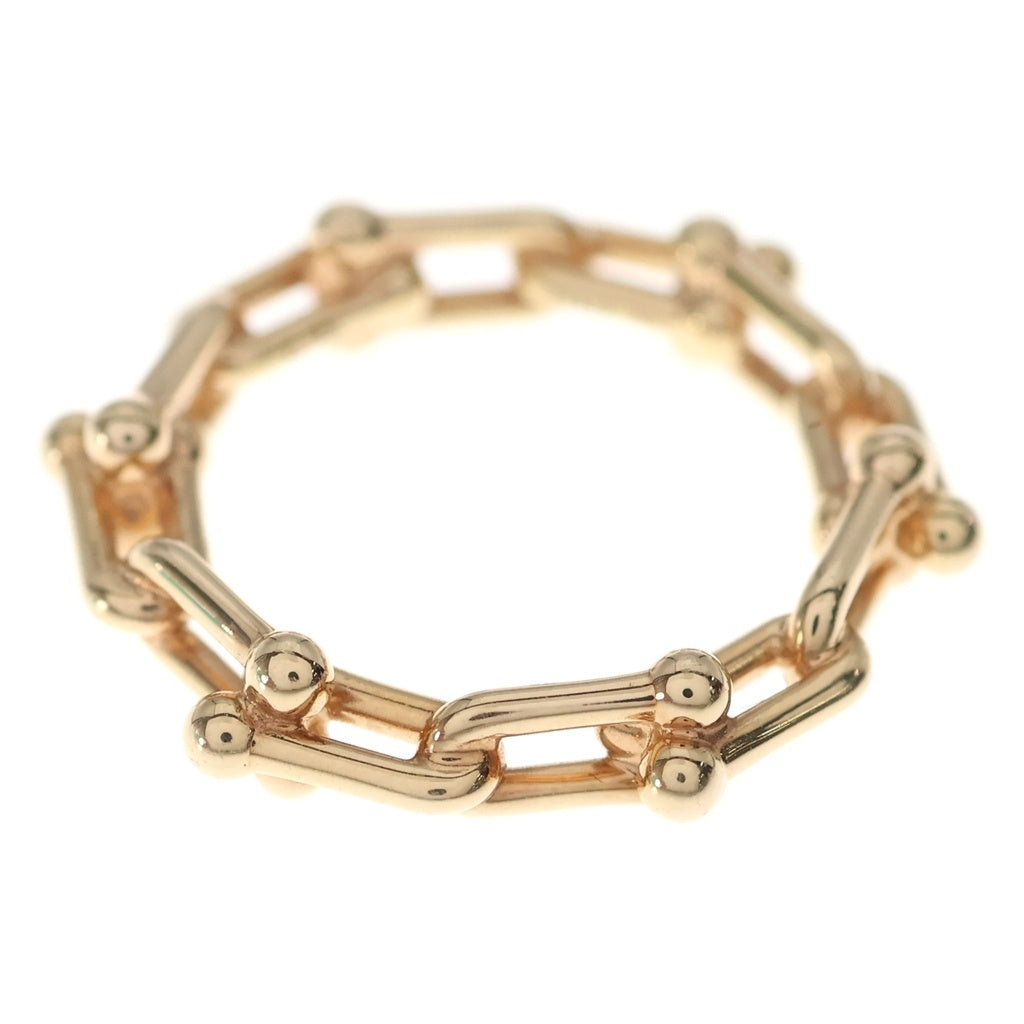 TIFFANY & Co.(ティファニー) ハードウェア マイクロリンク リング 指輪 ゴールド Au750