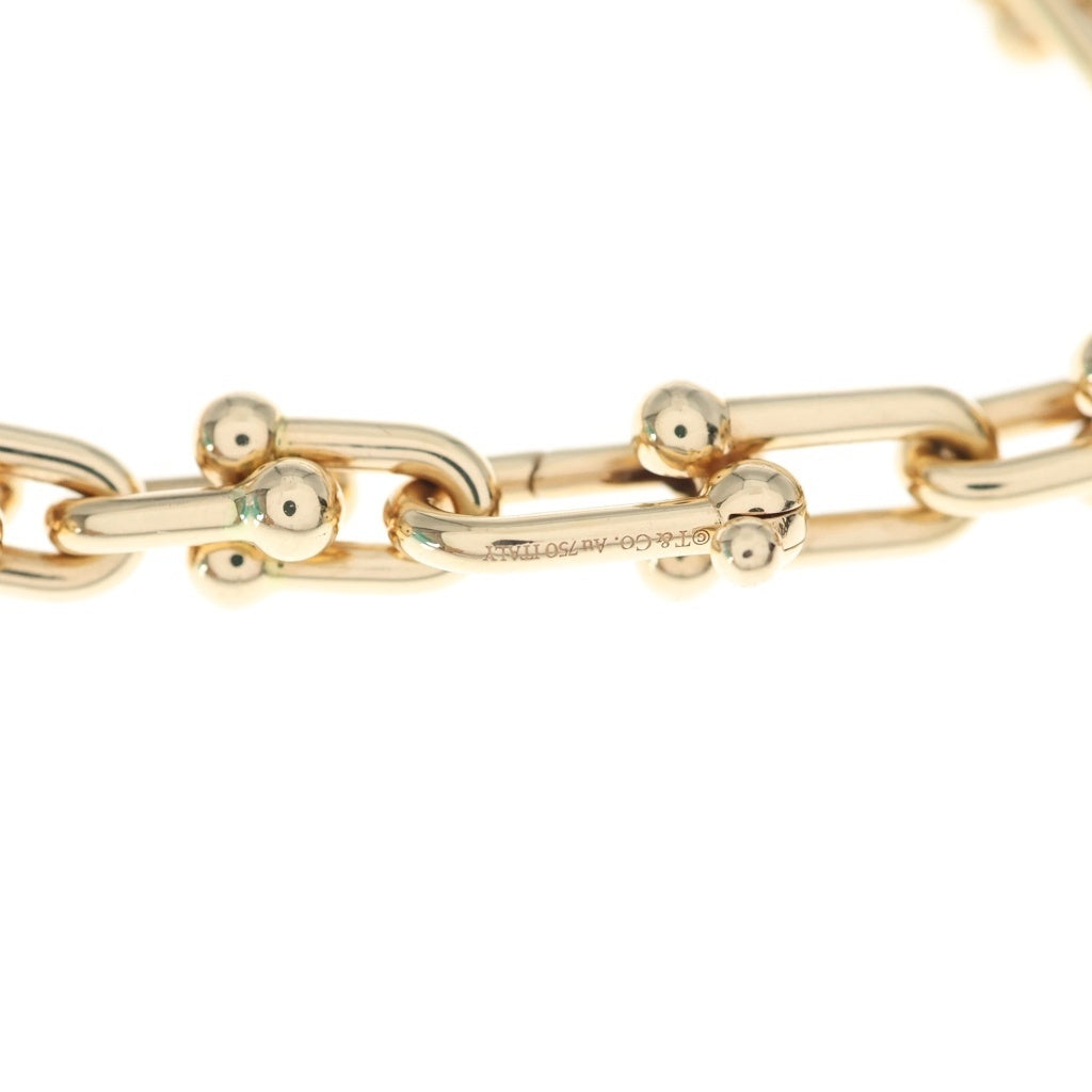 TIFFANY & Co.(ティファニー) ハードウェア ミディアムリンク ブレスレット ゴールド Au750