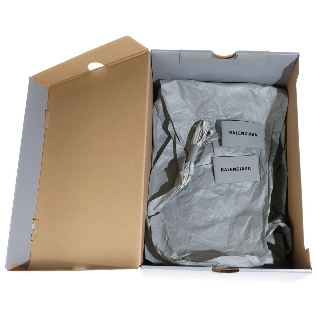 BALENCIAGA(バレンシアガ) 3XL SNEAKER スリーエックスエル ユーズド加工 メッシュ ローカットスニーカー グレー/イエロー 734734