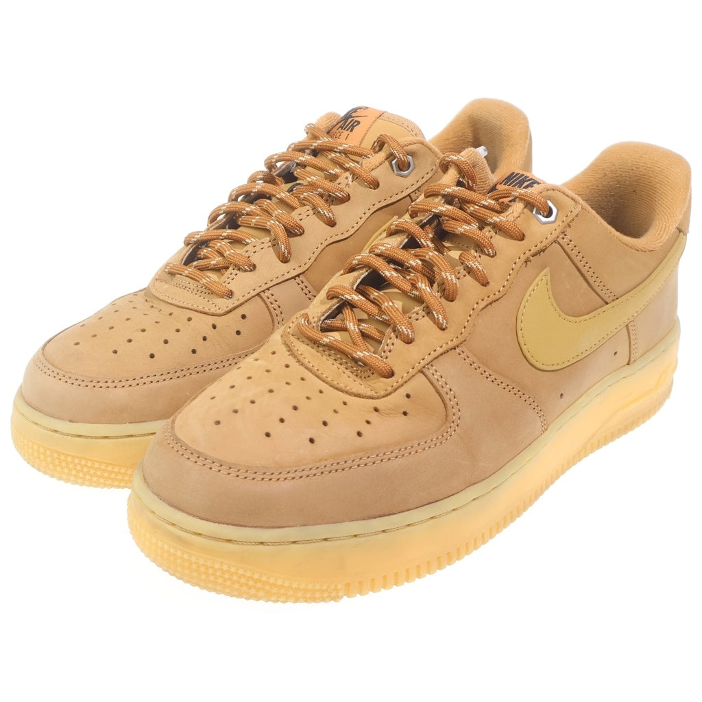 NIKE(ナイキ) AIR FORCE 1 07 WB エアフォースワン ローフラックス ウィート ローカットスニーカー ブラウン CJ9179-200 US9/27cm