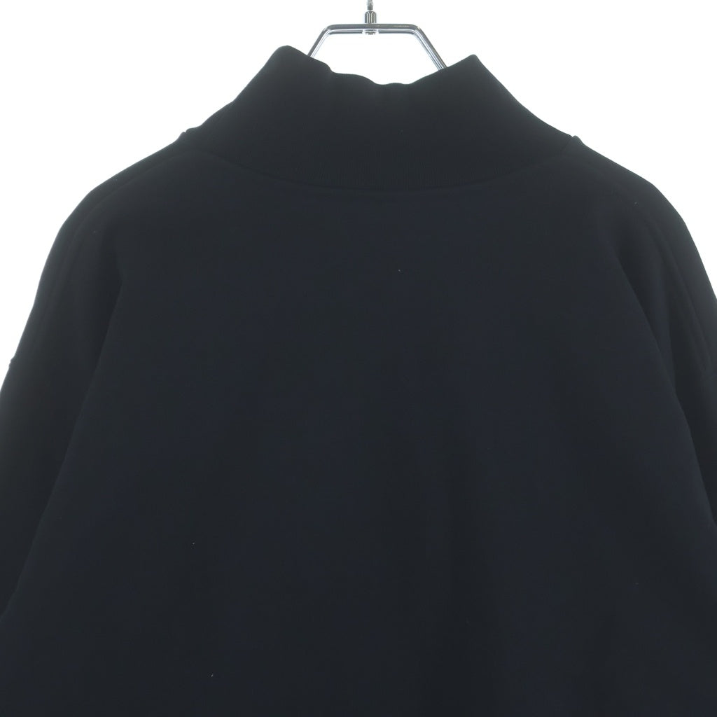 BALENCIAGA(バレンシアガ) GRADE ROBE SWEATSHIRT ギャルド ローブ ハイネック 長袖スウェット トレーナー ブラック 783143 TPV09