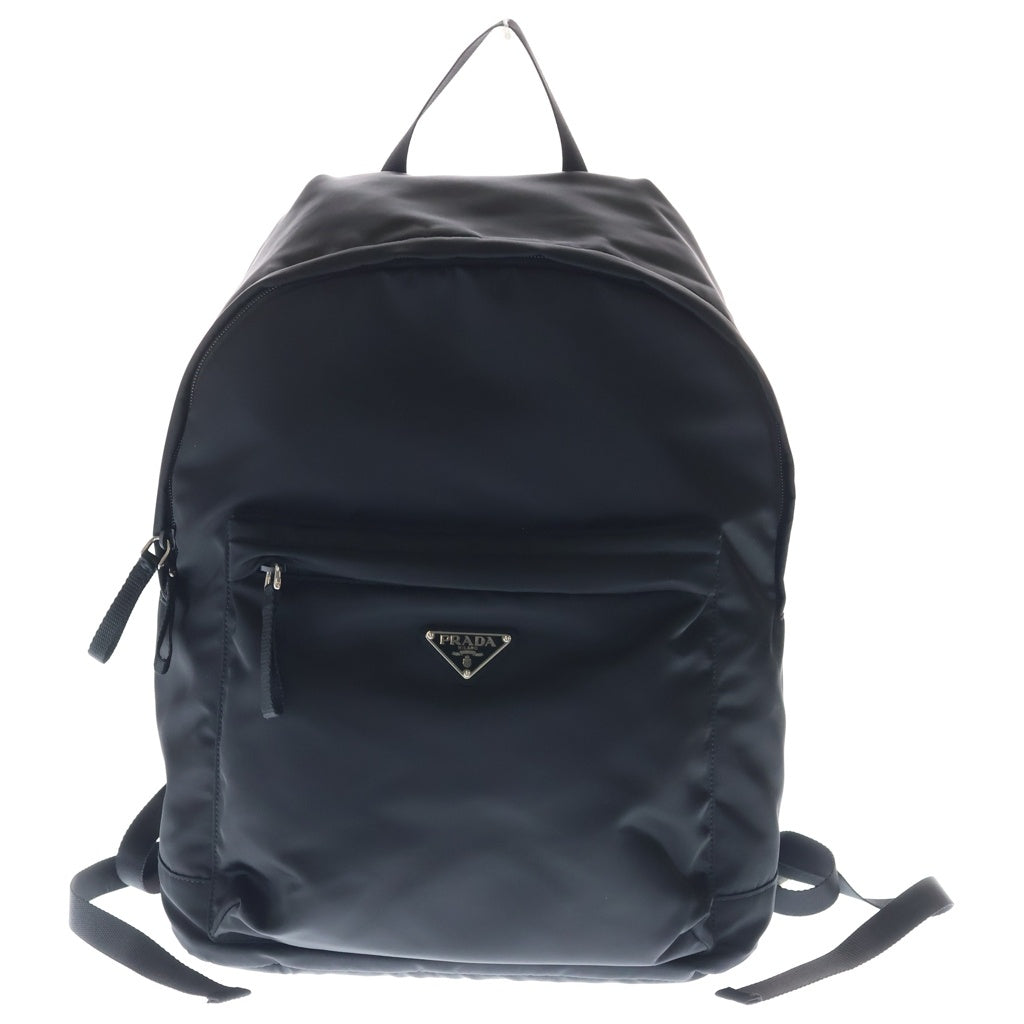 PRADA(プラダ) Nylon BackPack ナイロン バックパック トライアングルロゴプレート ブラック 2VZ034