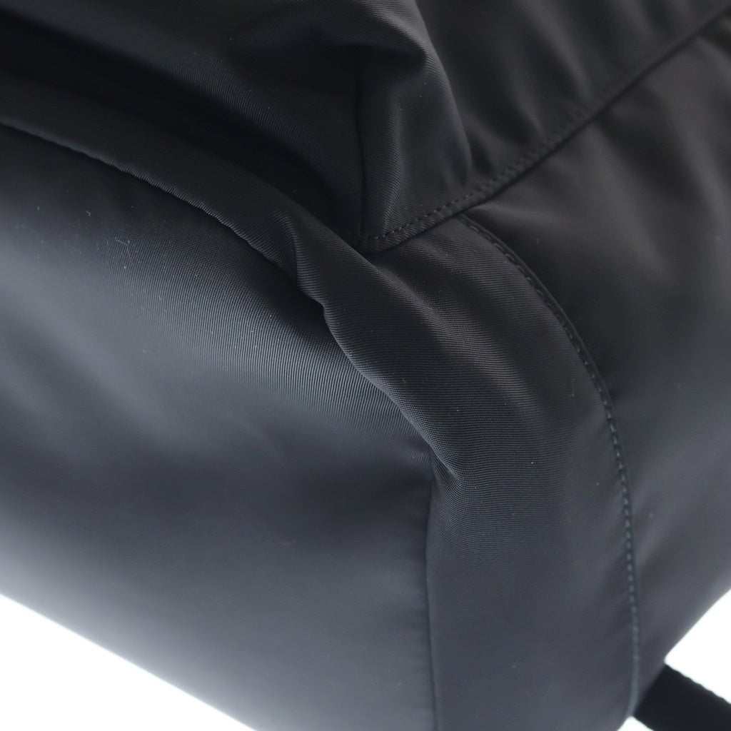 PRADA(プラダ) Nylon BackPack ナイロン バックパック トライアングルロゴプレート ブラック 2VZ034