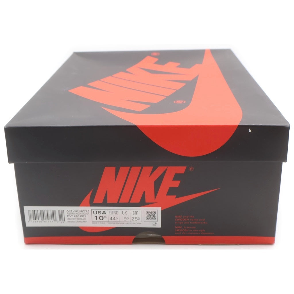 NIKE(ナイキ) AIR JORDAN 1 HIGH OG SP エアジョーダン ネクストチャプター ハイカットスニーカー ホワイト/レッド US10.5/28.5cm DV1748-601