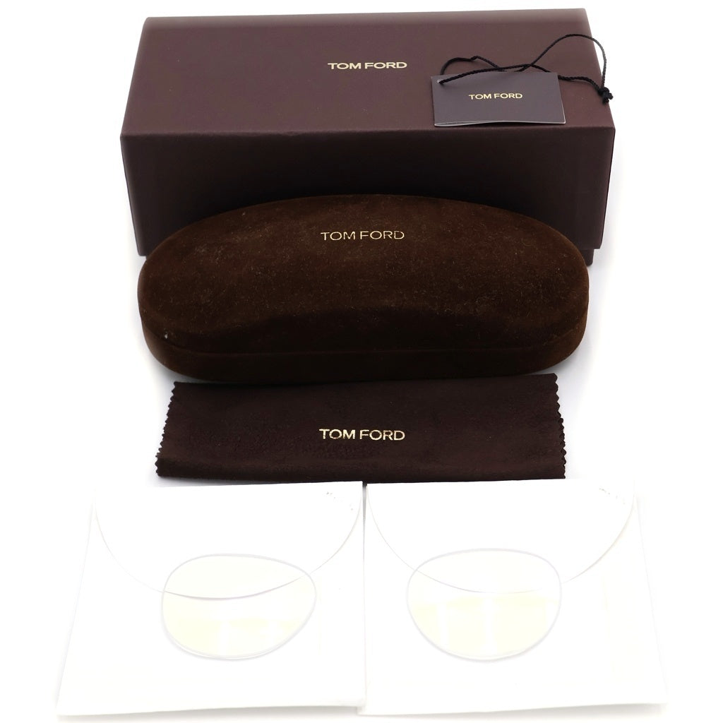 TOM FORD(トムフォード) ボストンシェイプ セルフフレーム サングラス メガネ ブラック TF5857-D-B 001