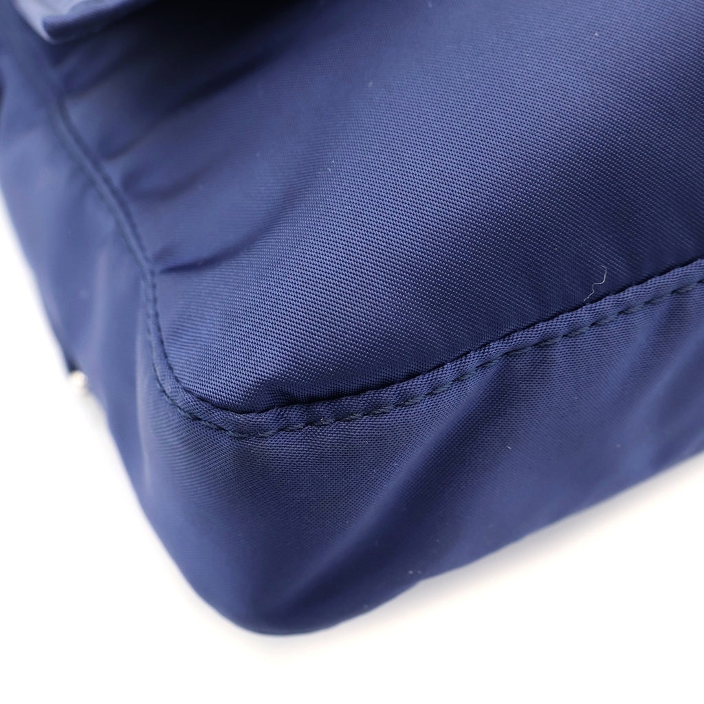 FENDI(フェンディ) ×PORTER ポーター 25周年 3Way ナイロン ショルダーバッグ バケットハンドバッグ ウエストバッグ ネイビー 7AS138