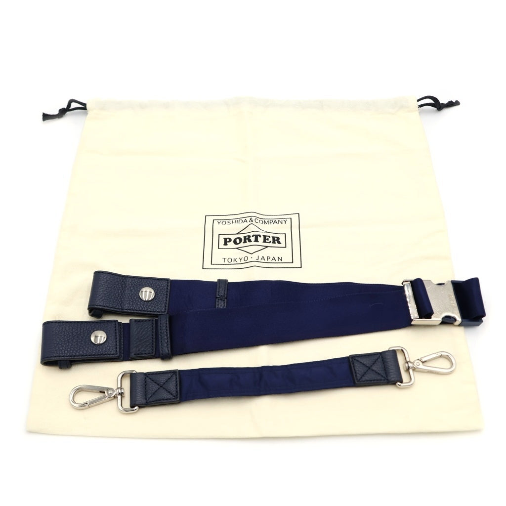FENDI(フェンディ) ×PORTER ポーター 25周年 3Way ナイロン ショルダーバッグ バケットハンドバッグ ウエストバッグ ネイビー 7AS138