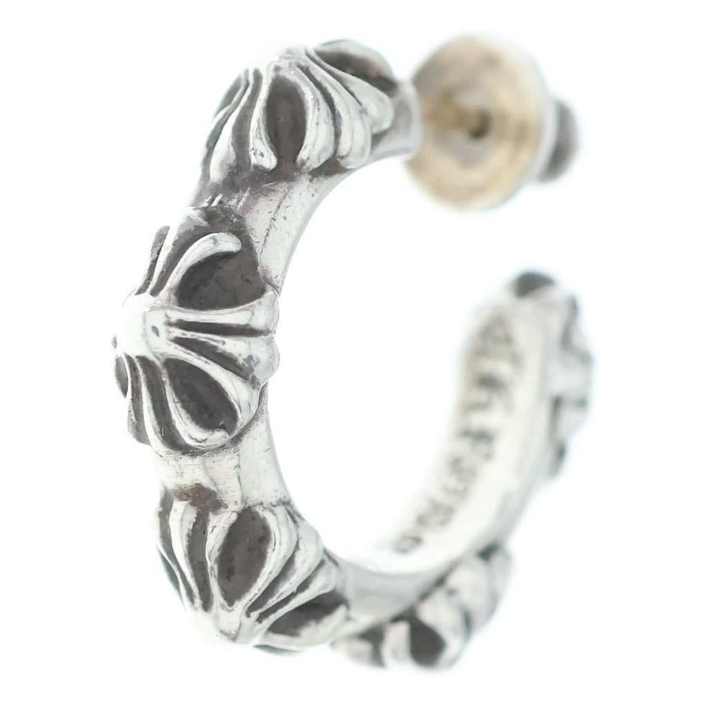 CHROME HEARTS(クロムハーツ) HOOP CROSS クロスバンド フープピアス シルバー BCA100 レディース