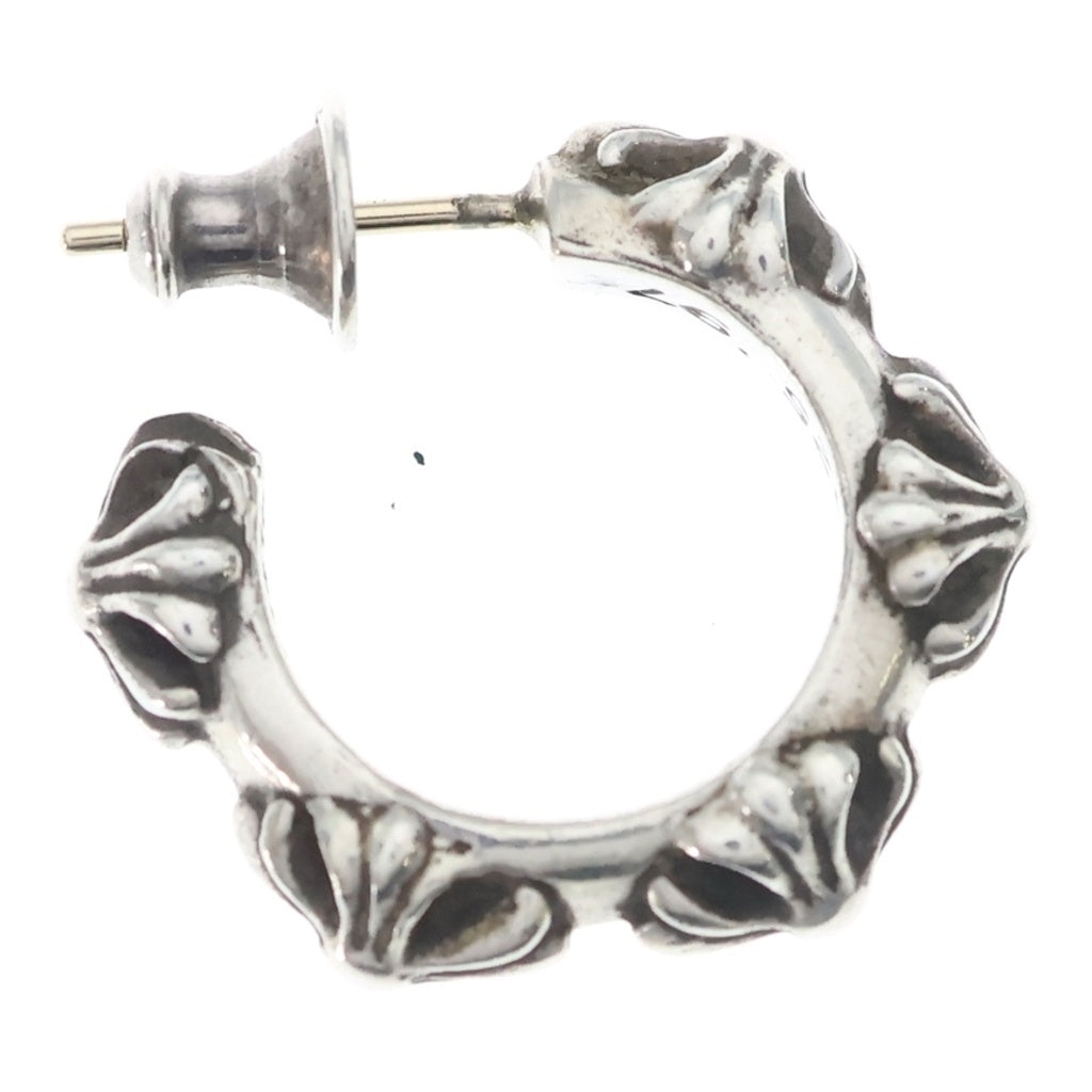 CHROME HEARTS(クロムハーツ) HOOP CROSS クロスバンド フープピアス シルバー BCA100 レディース