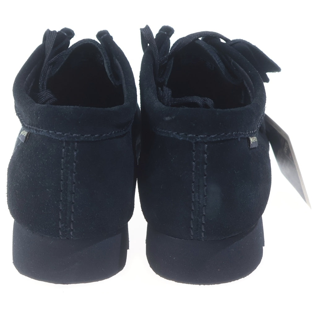 Clarks(クラークス) Wallabee GTX ワラビー ゴアテックス スエード シューズ ブラック 61908021