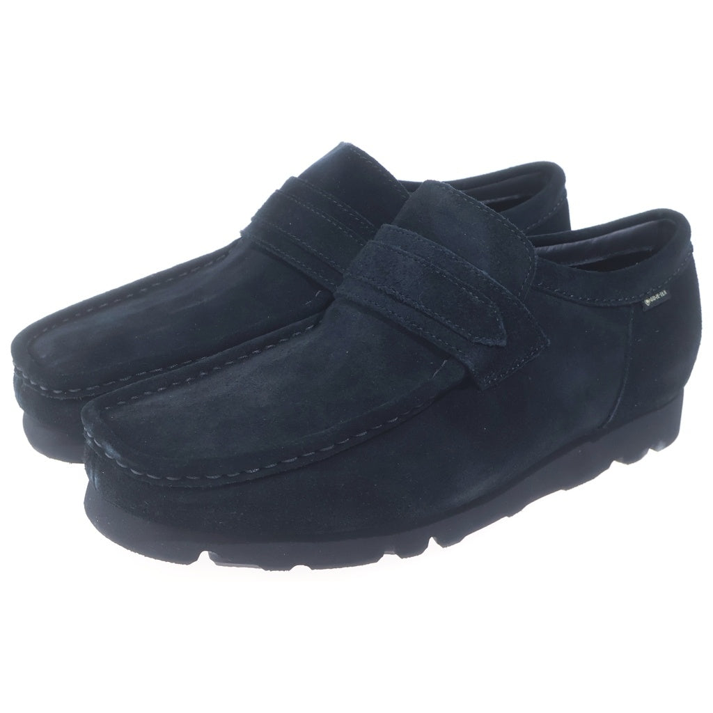 Clarks(クラークス) WallaLoafer GTX ワラローファー ゴアテックス スエード シューズ ブラック 62001408