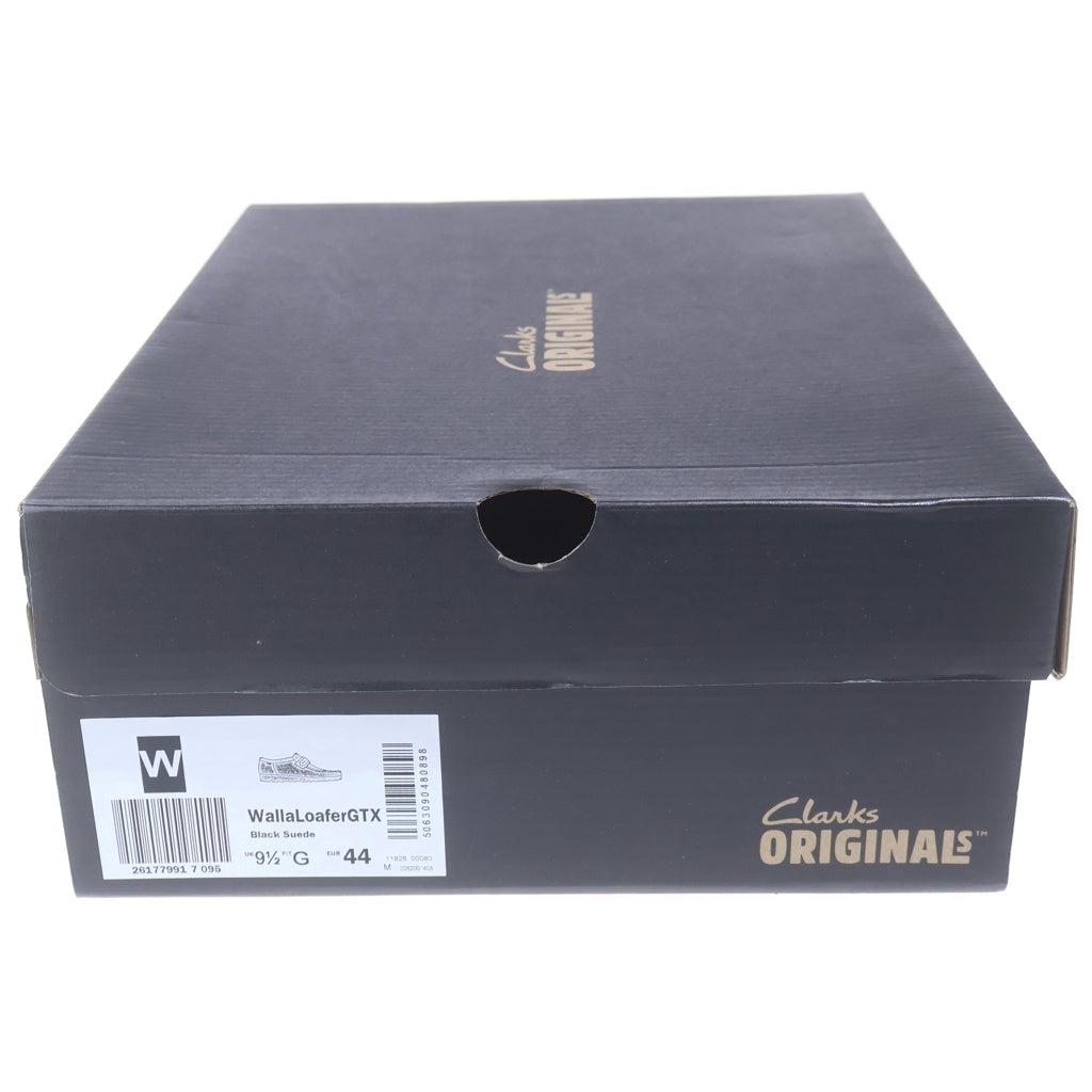Clarks(クラークス) WallaLoafer GTX ワラローファー ゴアテックス スエード シューズ ブラック 62001408