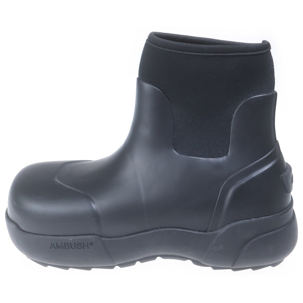 AMBUSH(アンブッシュ) RUBBER BOOTS ラバーブーツ ブラック 12113137