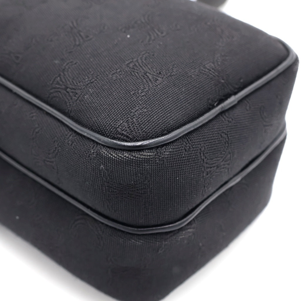 CELINE(セリーヌ) Mini Pocket Shoulder Bag ミニポケット ショルダーバッグ トリオンフ クロスボディーバッグ ブラック レディース