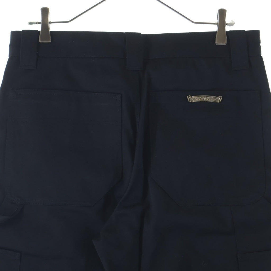 CHROME HEARTS(クロムハーツ) Carpenter Double Knee Cross Ball Pants カーペンター ダブルニー クロスボール パンツ ブラック