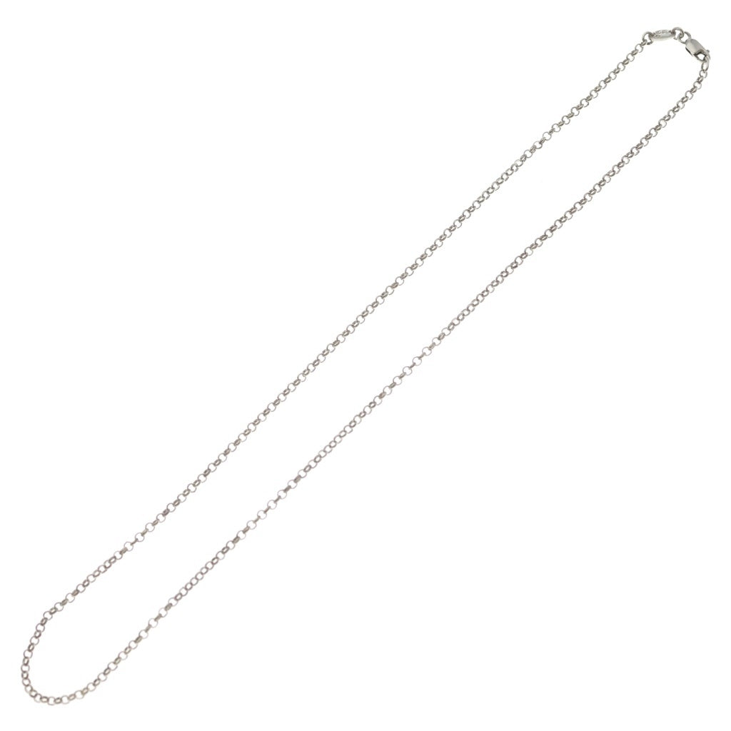 CHROME HEARTS(クロムハーツ) NECKCHAIN R18 ロールチェーンネックレス 18inch シルバー BCA083