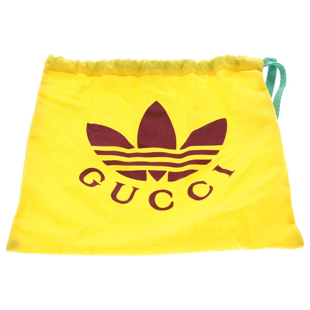 GUCCI(グッチ) ×adidas アディダス GGロゴバックル トレフォイル ベルト ブルー 406831 480199