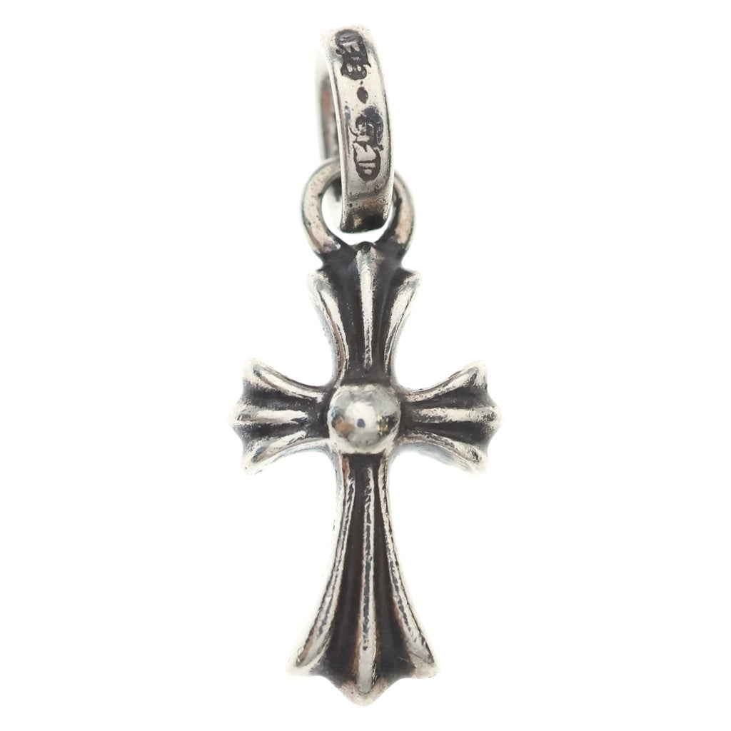 CHROME HEARTS(クロムハーツ) CRS BBYFAT P DMND ベイビーファットクロス PAVEダイヤ ペンダントトップ シルバーBCA234