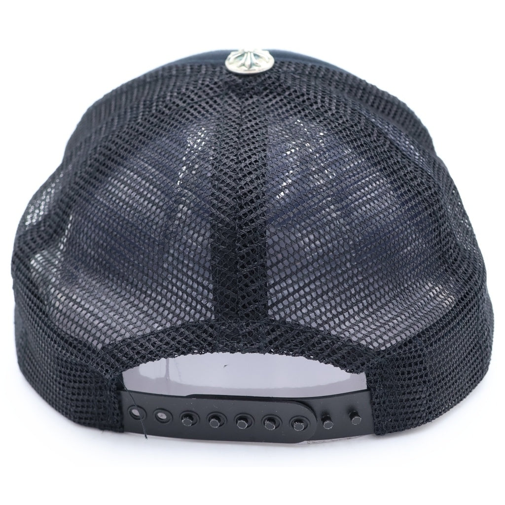 CHROME HEARTS(クロムハーツ) TRUCKER CAP PARIS CHパッチ メッシュ トラッカーキャップ 帽子 ブラック