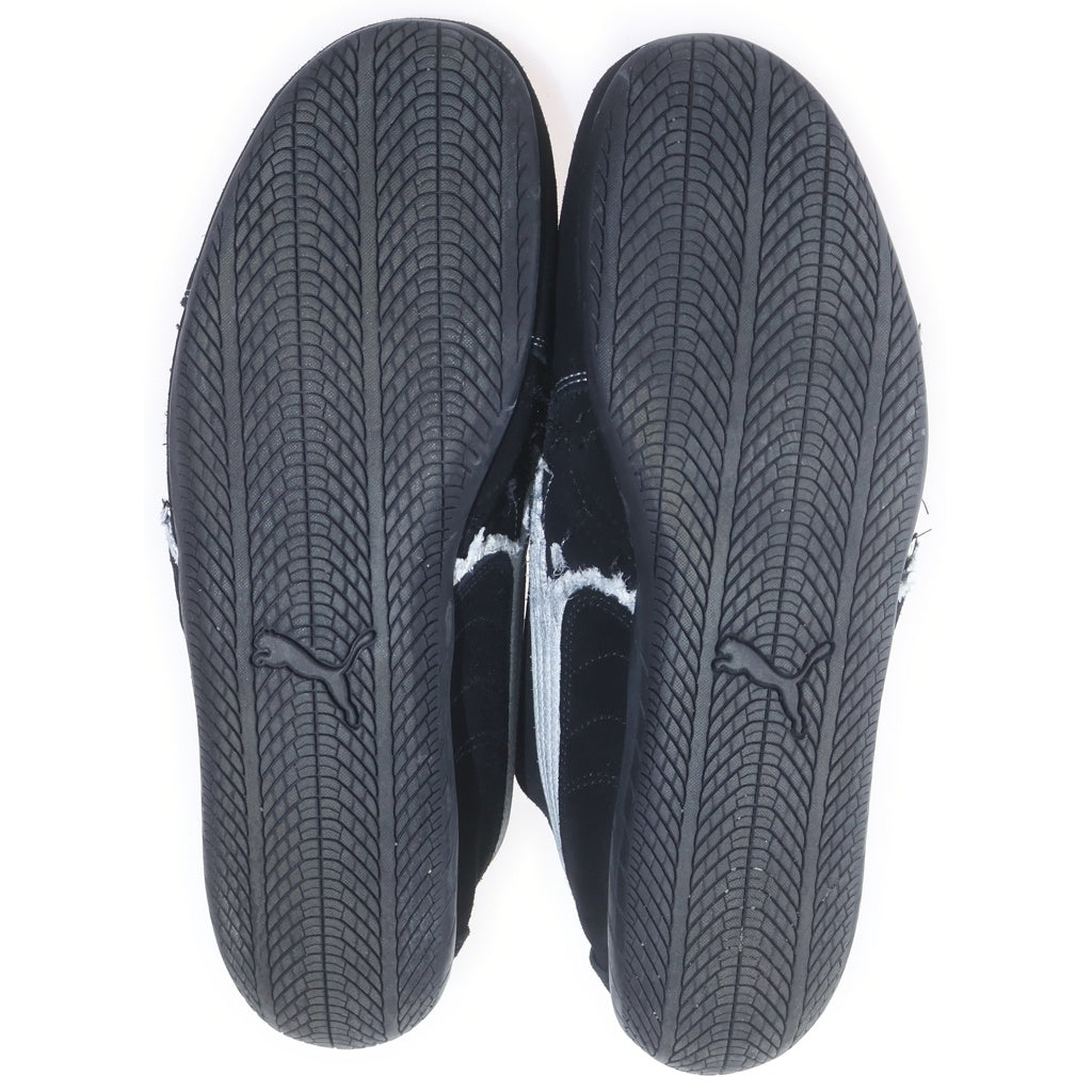 BALENCIAGA(バレンシアガ) ×puma speedcat 406519-02 プーマ スピードキャット デストロイ加工 スエード ローカットスニーカー ブラック