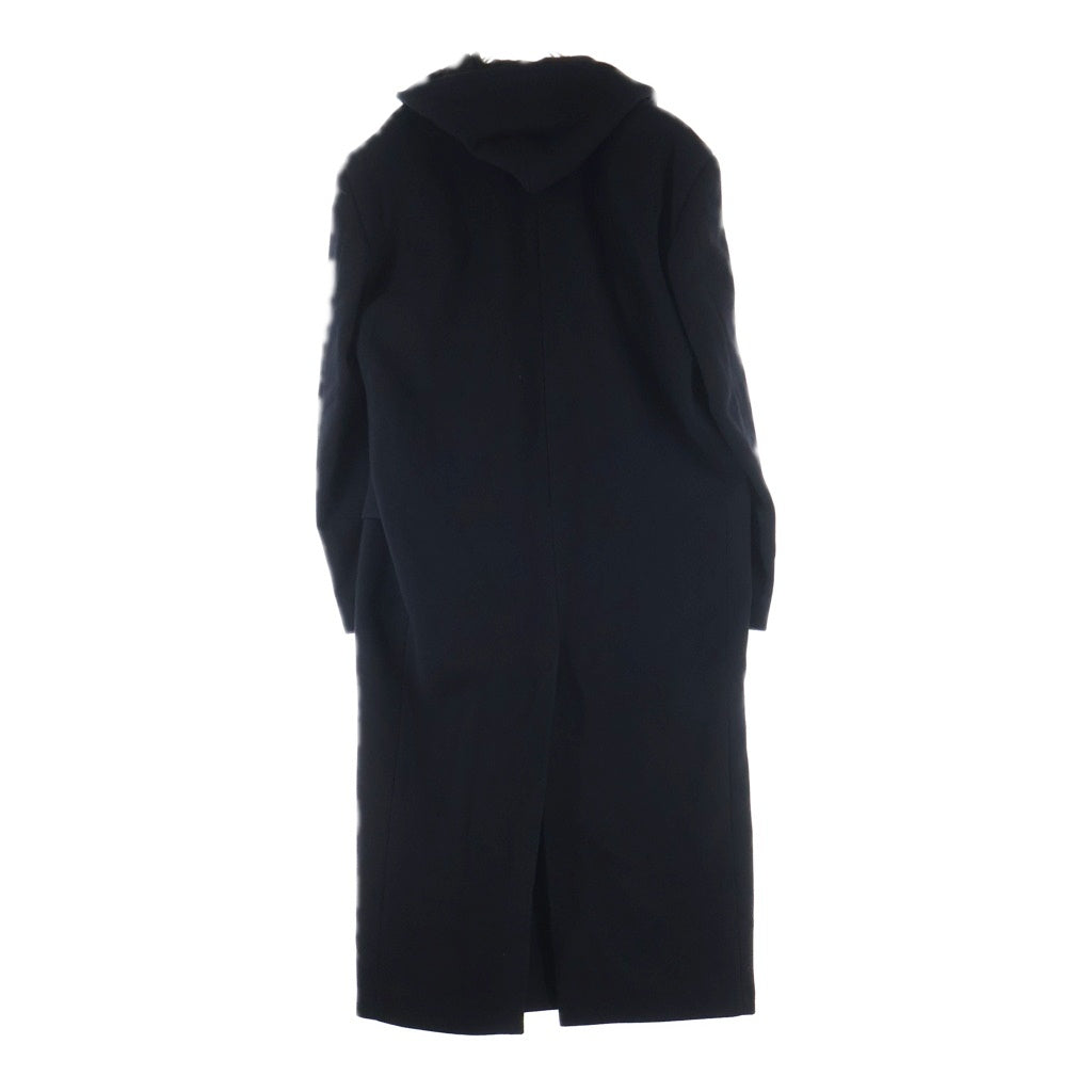 BALENCIAGA(バレンシアガ) 25AW Hooded Long Coat フーデッド ウール ロングコート ブラック 852338TQU14