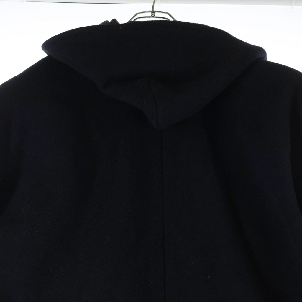 BALENCIAGA(バレンシアガ) 25AW Hooded Long Coat フーデッド ウール ロングコート ブラック 852338TQU14