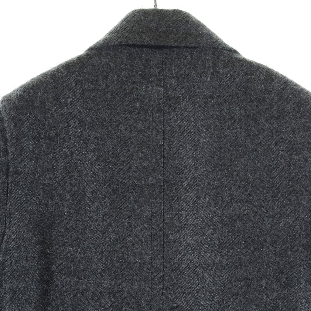 LOUIS VUITTON(ルイヴィトン) 18AW ヘリンボーン チェスターコート グレー RM182 HSP HFC71W