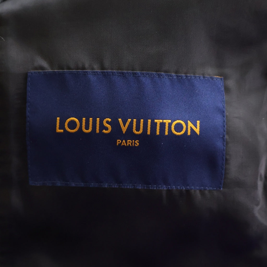 LOUIS VUITTON(ルイヴィトン) 18AW ヘリンボーン チェスターコート グレー RM182 HSP HFC71W