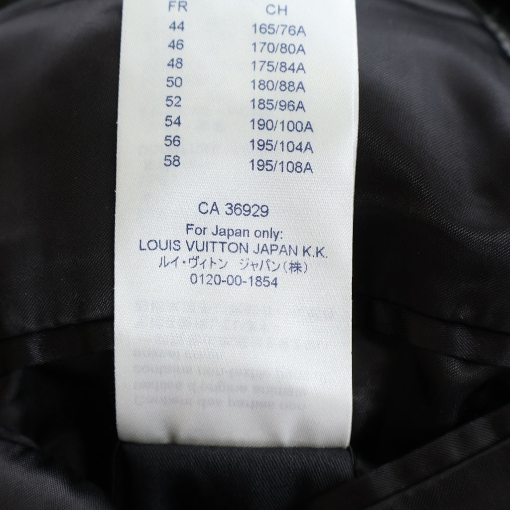 LOUIS VUITTON(ルイヴィトン) 18AW ヘリンボーン チェスターコート グレー RM182 HSP HFC71W