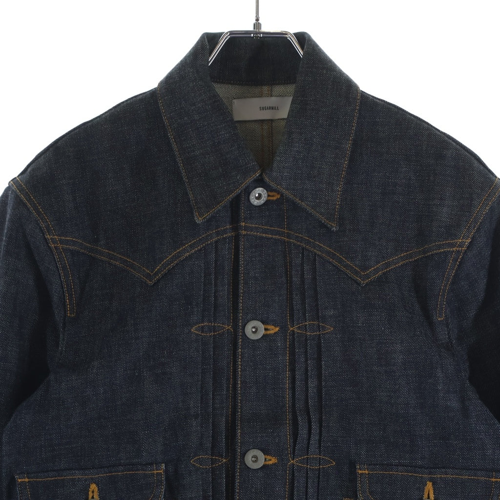 SUGARHILL(シュガーヒル) CLASSIC SELVEDGE DENIM JACKET クラシック セルビッチ デニムジャケット インディゴ