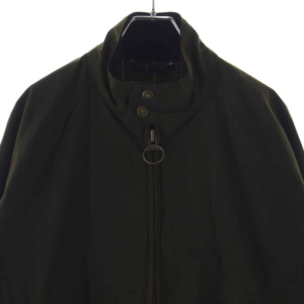 Barbour(バブアー) 25AW ×BARACUTA バラクータ Porton ワックス ダブルジップ ハリントンジャケット オリーブ 252MWX2237