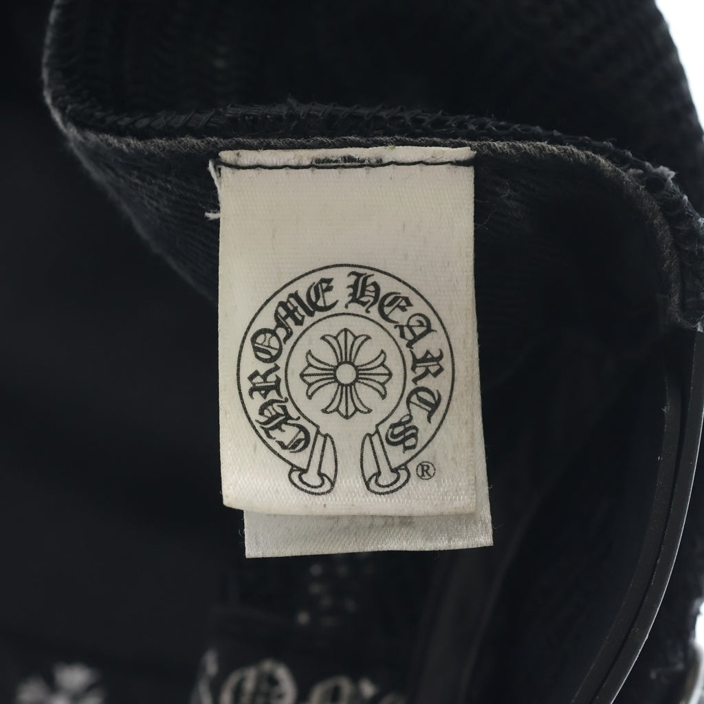 CHROME HEARTS(クロムハーツ) BS FLARE SCROLL LABEL BSフレア スクロールラベル 刺繍 メッシュ キャップ 帽子 ブラック